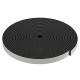 BLACK ADHESIVE DRAUGHT EXCLUDER 20x5 10m DRAUGHT EXCLUDERS - RUBBER SEALS